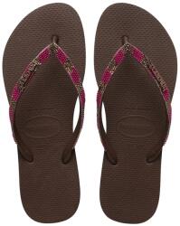 Havaianas tangapapucs női SLIM GLOW - barna Női 35/36