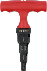TOYA Calibrator și debavurator pentru țevi PEX, 16-32 mm, în 5 dimensiuni (YT-22379) Cleste
