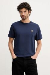Hackett London pamut póló - sötétkék XXL - answear - 16 990 Ft