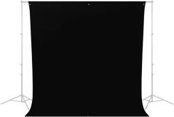  Westcott Szövet Háttér - Fotó-Stúdió Háttér - 270cm x 300cm (fekete) (WST-133)