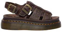 Dr. Martens szandál platformos női bőr Wrenlie - barna Női 39