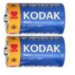 Kodak 30952843 Kodak MAX alkáli KD-2 LR20 elem, 2 db (30952843)
