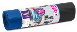 LUXIA Saci menajeri premium cu snur LUXIA, 120L, 10 buc/rola