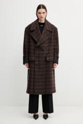 MM6 Maison Margiela baba gyapjúkeverék pulóver - barna M