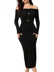 Shein Ruha Kötött MIDI Nyitott Vállú L - allegro - 3 100 Ft