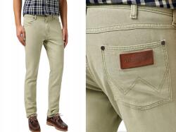 Wrangler Greensboro férfi egyenes szárú farmer nadrág tea lenvászon W40 L34 (112362440)