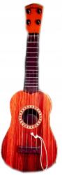 Gazelo Gyermek Ukulele Játék Gitár Szép Cseresznye Színű 42, 5CM (5900949456362)