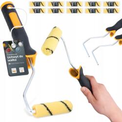 TRCR 10x Festőhenger 10 cm Fa Festékbetét Emulziós Lakk 2x R H0-T (SE030103493)