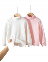 Shein Lány Pulóver Állógallérral 2CSOMAG 98/104