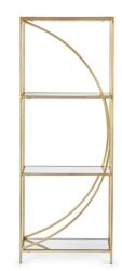 Bizzotto Стоманена библиотека в златист цвят 56x151, 5x25 cm Elenor - Bizzotto (0746421)