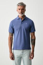 Hackett London póló férfi pamut - kék XXL - answear - 37 990 Ft