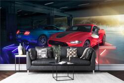 Planet Studio Fotótapéta Mustang Autók Sport Vinil Tapéta 3D Élénk Színek (sportcar_250x160)