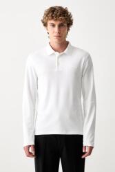 Calvin Klein hosszúujjú férfi pamut - fehér XL