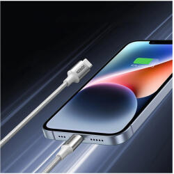 UGREEN Cablu Ugreen USB C Lightning 3A 20W 1m MFi Gri 60759 UG-60751 iPhone cabluri de date (UG-60751)