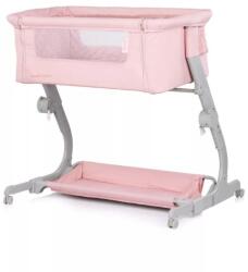 Chipolino Eleganza állítható magasságú babaöböl - Pink marshmallow
