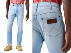 Wrangler Larston világos férfi vékony nyári szűkített nadrág W33 L30 (112362434)