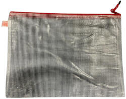 OPTIMA Mapa plastic A4 cu fermoar, OPTIMA Mesh (OP-5110280A4-07)