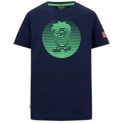 TROLLKIDS Детска тениска Trollkids Kid's Troll T Pro T-shirt - Navy / Viper Green - размер 110 (EU) (704-3217-0314)