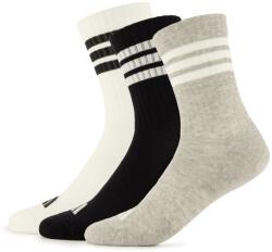 adidas Мъжки спортни чорапи Adidas 3-Stripes Essential Concept Crew 3-Pack Sports socks - Medium Grey Heather / White / Black - размер 37-39 (EU) (207-1480-0312)