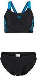 arena Дамски комплект бикини Arena Women's Openings Bikini Energy Back Bikini - Black / Turquoise - размер 46 (EU) (150-4398-0117)