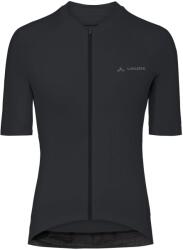 Vaude Фланелка с къс ръкав за колоездене Vaude Women's Furka Full Zip Tricot III Cycling jersey - Black - размер 36 (EU) (156-2796-0111)