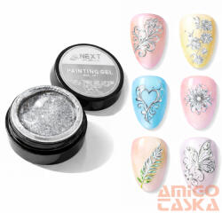  Next By Zellia Painting Gel - Silver - 5G (ZPG-08)