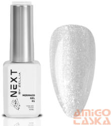  Next By Zellia Gél Lakk 10Ml - Mermaid Gel - 001 (MMD-001)