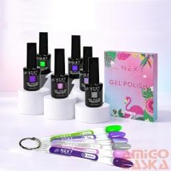  Next By Zellia Nail Gel Polish Summer Szett 6X10Ml - ZSK-05 (ZSK-05)