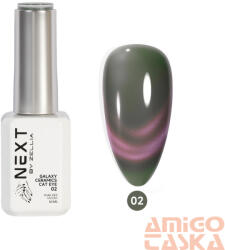  Next By Zellia Gél Lakk 10Ml - Galaxy Ceramics Cat Eye - 002 (GCC-002)