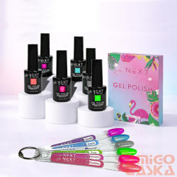  Next By Zellia Nail Gel Polish Summer Szett 6X10Ml - ZSK-06 (ZSK-06)