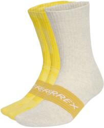 adidas Terrex Мъжки спортни чорапи adidas Terrex TRX MT Sock 3-Pack Sports socks - Semi Frozen Lemon / Semi Frozen Lemon / Pyrite - размер 37-39 (EU) (207-1201-0412)