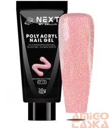  Next By Zellia Poly Gél / Acrylgel Zp-15 - Golden Glitter (ZP-15)