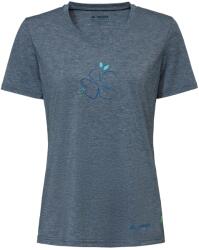 Vaude Дамска тениска Vaude Women's Skomer Print T-Shirt III T-shirt - Dark Sea Uni - размер 40 (EU) (916-5801-0214)