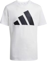 Adidas Детска тениска adidas Kid's Bold Tee 160 T-shirt - White / Black - размер 152 (EU) (704-4531-0713)