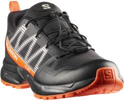 Salomon Детски мултиспорт обувки Salomon Kid's Outscape Waterproof J Multisport shoes - Black / Asphalt / Dragon Fire - размер 36 (EU) (702-5322-0119)