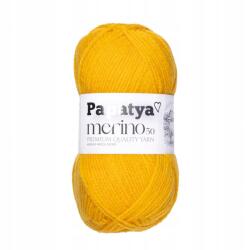 Papatya Fonal Papatya Merino 50 sz. 7850 (sárga) 100gr/210m 50%Gyapjú/50%Akril (7850)