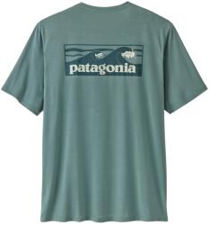 Patagonia Мъжка спортна тениска Patagonia Cap Cool Daily Shirt Boardshort Logo Sport shirt - Blue Sage / Light Blue Sage X-Dye (216-7988-0112)
