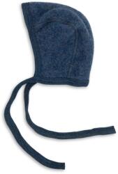 Engel Зимна шапка (beanie) Engel Baby Bonnet Beanie - Blau Melange - размер 62/68 (EU) (904-2688-0112)
