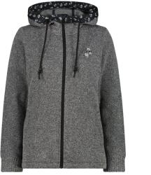 CMP Дамско поларено яке Cmp Women's Jacket Fix Hood Jacquard Knitted 35H1656 Fleece jacket - Antracite - размер 34 (EU) (105-6204-0111)