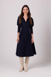 BeWear Női Őszi Ruha Mindennapi Ruha , Szélesített, Tengerészkék 42 XL