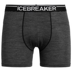 Icebreaker Мъжко мериносово термобельо Icebreaker Anatomica Boxers Merino base layer - Gritstone Heather (015-1155-1412)