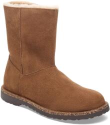 Birkenstock Дамски зимни ботуши Birkenstock Women's Uppsala Zip Suede Shearling Winter boots - Dark Tea - размер 40 (121-1076-0215)