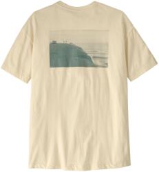 Patagonia Дамска тениска Patagonia Women's Water People Spotter Oversized T-Shirt - Undyed Natural (916-6175-0213)