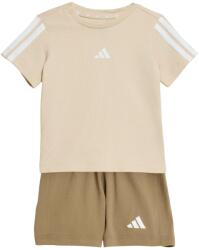 Adidas Детска тениска adidas Kid's Essentials T-Shirt Set T-shirt - Crystal Linen / White - размер 92 (EU) (704-6489-0115)
