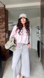Bastet Fashion Golyóstoll mintás farmer nadrág, szürke, S-es méret