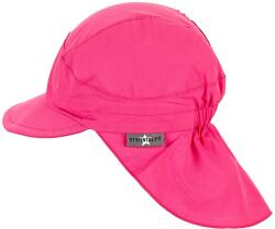 Sterntaler Детска шапка с козирка Sterntaler Kid's Peaked Cap with Neck Protection Uni Cap - Magenta - размер 47 cm (904-1902-1011)
