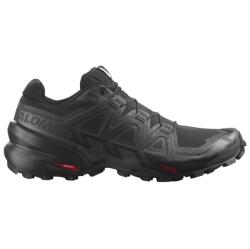 Salomon Мъжки маратонки Salomon Speedcross 6 Trail running shoes - Black / Black / Phantom - размер 49 1/3 (023-1200-0138)