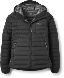 Rab Дамско пухено яке Rab Women's Microlight Windstopper Hoody Down jacket - Black - размер 40 (EU) (104-5450-0113)
