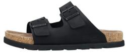 RIEKER Papuci barbati, negru, casual, piele naturala, cu talpa groasa, Rieker 21190-00-Negru (Marime: 40) (21190-00-Negru-40)