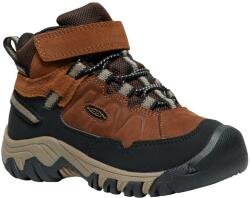 KEEN Детски туристически обувки Keen Kid's Targhee IV Mid WP Walking boots - Bison / Brindle - размер 30 (EU) (702-3648-0315)